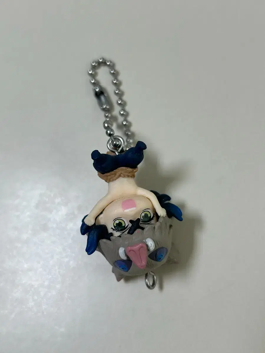Demon Slayer Inosuke Ddaerong Gacha Figure Keychain