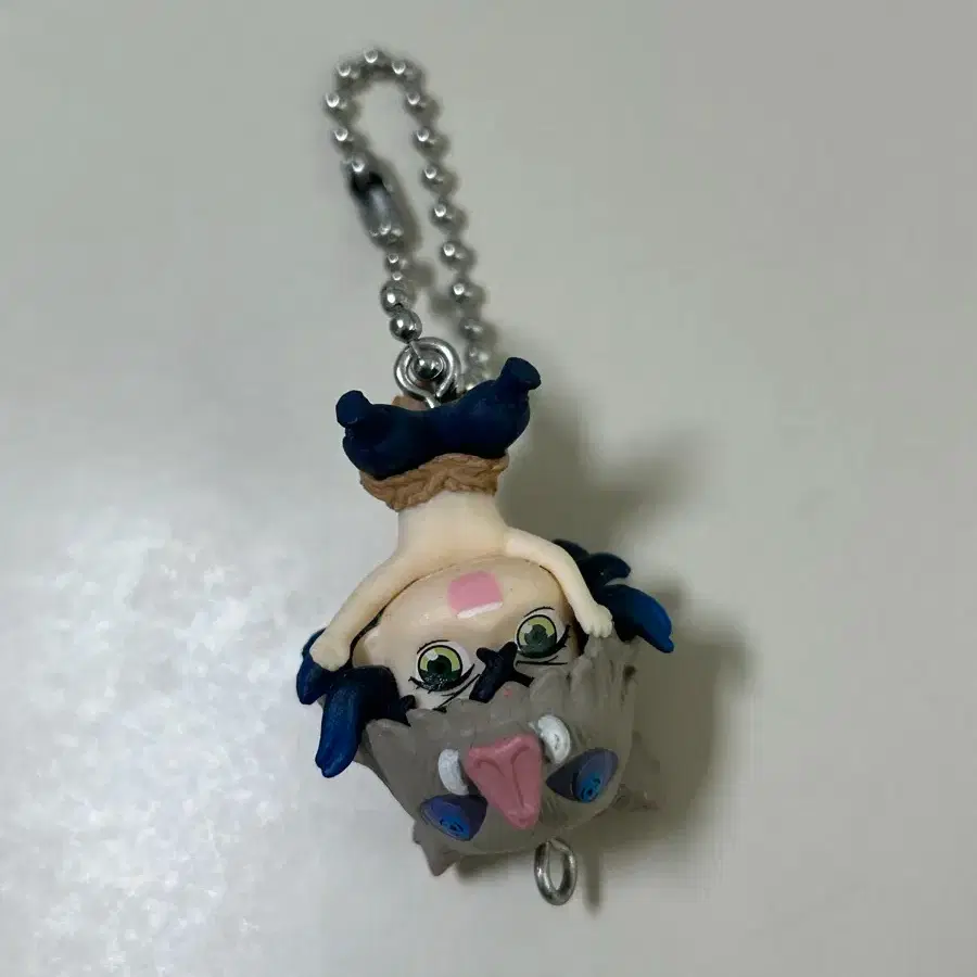 Demon Slayer Inosuke Ddaerong Gacha Figure Keychain