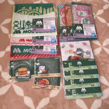 제일복권 모스버거 F상 6종 G상 3종 E상 4종 묶음 판매