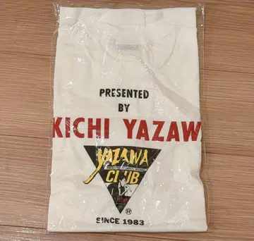 야자와 에이요시 T셔츠 라이브 YAZAWA CLUB 프리 사이즈 미개봉