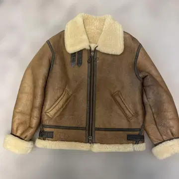 B-3 플라이트 자켓 리얼 무스탕 천연 가죽 구제 의류