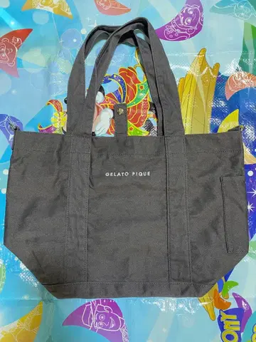 GELATO PIQUE 라이트 그레이 토트백