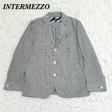 INTERMEZZO 인터메조 마 혼방 자켓 M 그레이