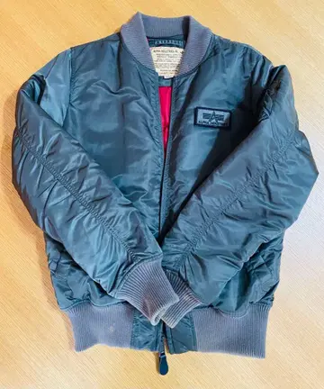 그레이 MA-1 플라이트 자켓 L 사이즈