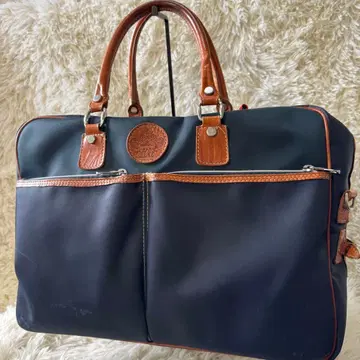 오로비안코 비즈니스 백 두꺼운 원단의 나일론 원단 가죽