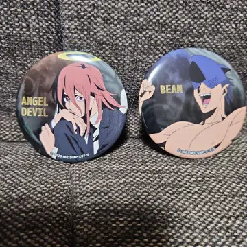 체인소 맨 LOFT 플라자 캔뱃지 천사의 악마 & 빔