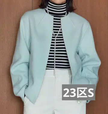 23구 S 울 리버 쇼트 블루종