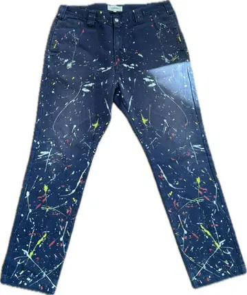 TOMMY 스플래터 프린트 L 사이즈 팬츠