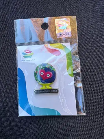 뚱땅뚱땅 만박 요코하마 꽃박람회 GREEN x EXPO 핀 배지