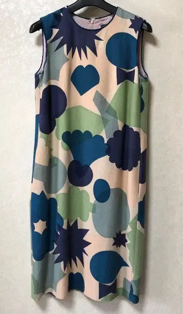 미나 페르호넨 원피스 플라워 바스켓 사이즈 36 내추럴