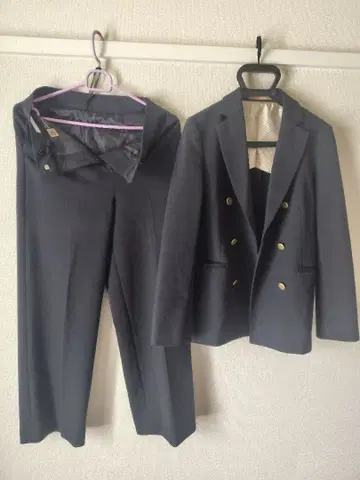 ORIHICA 더블 자켓 팬츠 수트 워셔블 수트