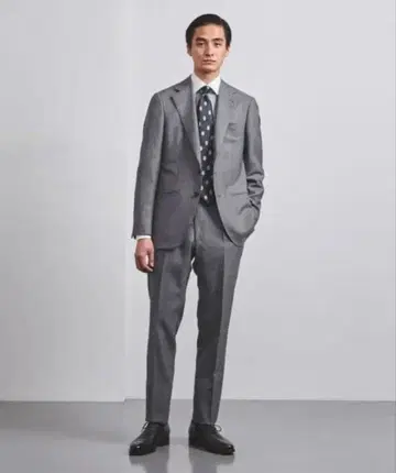 UNITED ARROWS 유나이티드 애로우즈 그레이 수트 사이즈 48