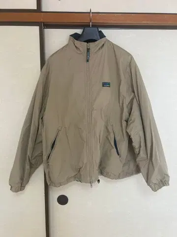 엘엘빈 라벨 마이크로 플리스 라인드 자켓