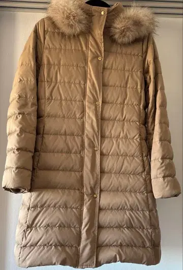 유나이티드 애로우즈 아우터 다운 자켓 퍼 부착 사이즈 M