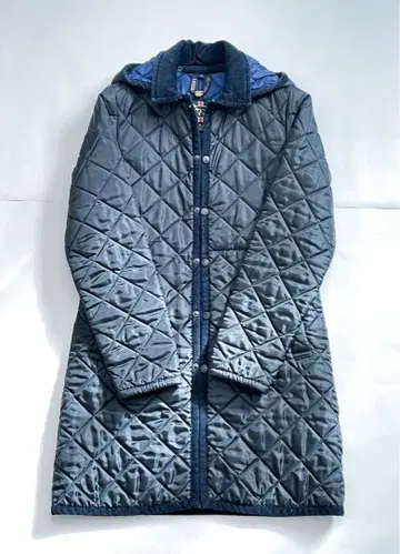 [ 새상품급 ] LAVENHAM 라벤햄 롱 퀼팅 코트 사이즈 36