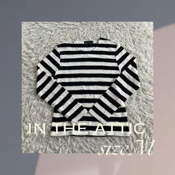 [ sizeM ] Men's 보더 상의 긴팔 y2k