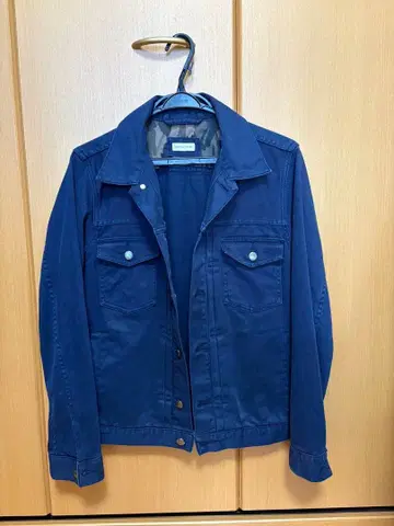 새상품급 나노 유니버스 네이비 데님 자켓