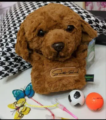 골프 헤드커버 드라이버 토이 푸들 푸들 개