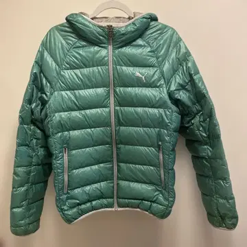 Puma 후드 부착 다운 자켓 L 사이즈