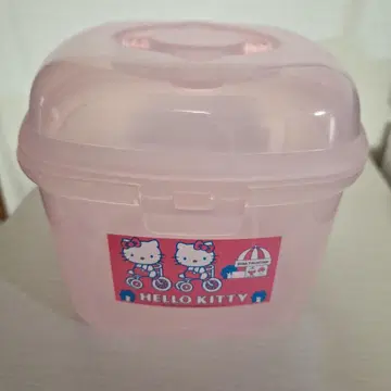 헬로키티 핑크 수납 박스