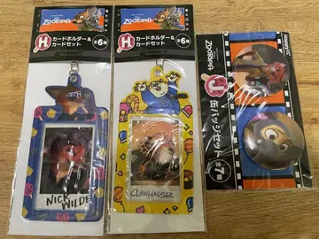 Zootopia 카드홀더&캔뱃지 세트