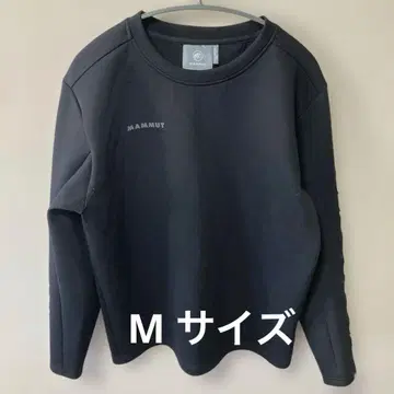 MAMMUT 블랙 긴팔 트레이닝복 M