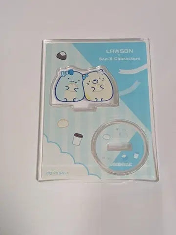 로손 콜라보 스미코구라시 미니 아크릴 스탠드 토카게 & 고양이