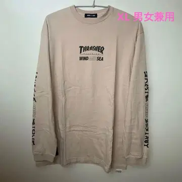 wind and sea x THRASHER 콜라보 붕소 T XL 윈드앤씨