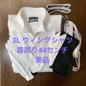 결혼식 신랑 세트 3L 윙카라 셔츠 잡화 일체