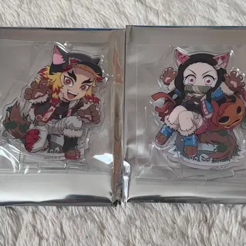 귀멸의 칼날 할로윈 렌고쿠 쿄쥬로 카마도 네즈코 아크릴 스탠드