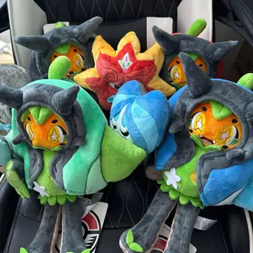 포켓몬스터 오가폰 봉제 인형 세트