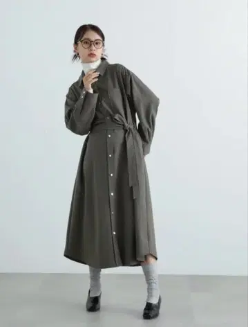 N.natural beauty basic 셔츠 원피스