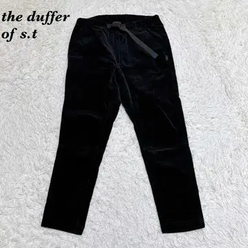 새상품급 더퍼 코듀로이 클라이밍 팬츠 S 블랙