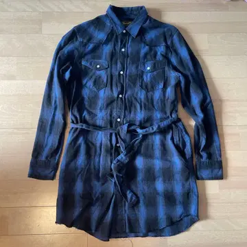 Wrangler 랭글러 긴팔 셔츠 원피스