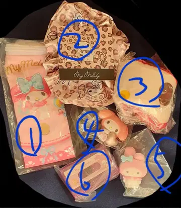 My Melody 캐릭터 굿즈 세트