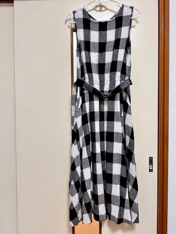 slobe IENA 블록 체크 원피스