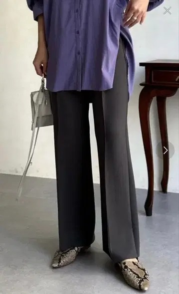 DOU DOU 던보 스트레이트 팬츠