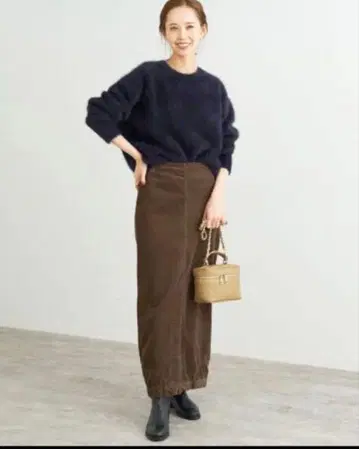 MEYAME 메야메 코듀로이 UPSIDE-DOWN 스커트