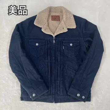 [ 새상품급 ] 루드 갤러리 블랙 라벨 보아 자켓