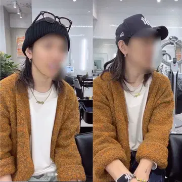 미사용 새상품 ZARA 유명 미용사 착용 가디건