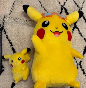 피카츄 봉제 인형 2개 세트