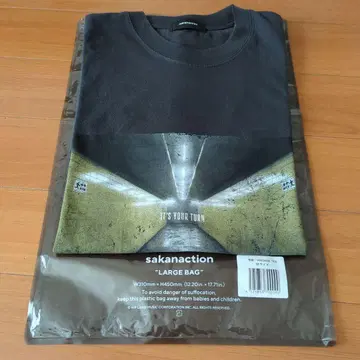sakanaction 괴수 VINTAGE TEE M 사이즈
