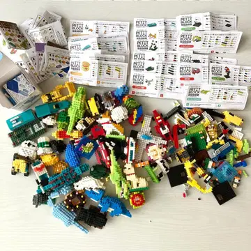 쁘띠 블록 미니 블록 묶음 판매 낱개 판매 설명서 포함 남아용