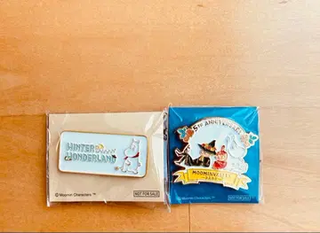 미사용 새상품급 무민 밸리파크 기간 한정 오리지널 배지