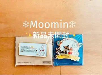 미사용 새상품 새상품급 무민 밸리파크 기간 한정 윈터 오리지널 배지