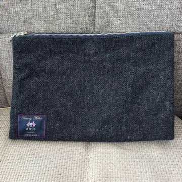 SHIPS JETBLUE 울 소가죽 리버서블 클러치백