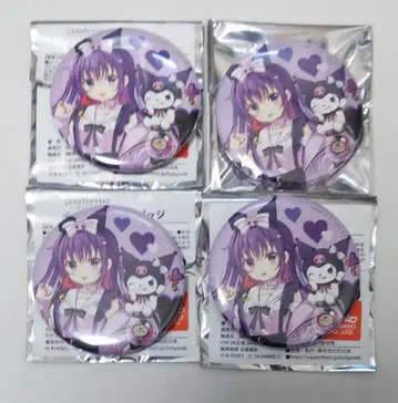 주문은 토끼입니까? BLOOM x 산리오 캐릭터즈 캔뱃지 리제