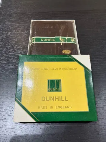 DUNHILL 접이식 지갑 브라운
