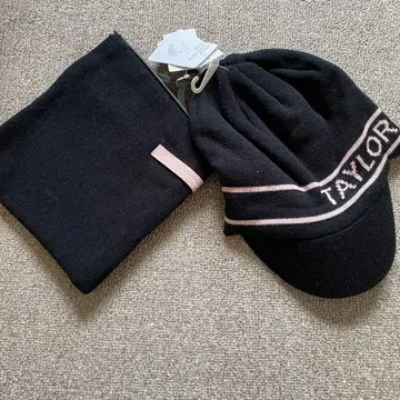테일러메이드 니트 캡 & 넥워머