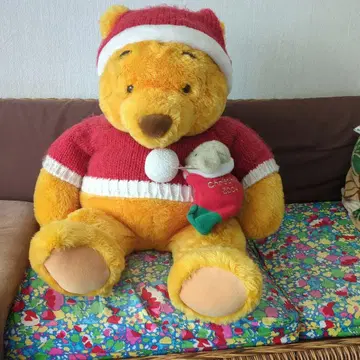 곰돌이 푸 크리스마스 봉제 인형